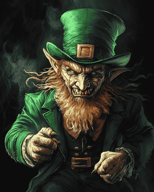 Villainous Leprechaun Diamond Painting