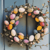 Vintage Easter Wreaths Diamond Painting