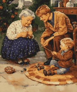 Vintage Grandma Moments Diamond Painting