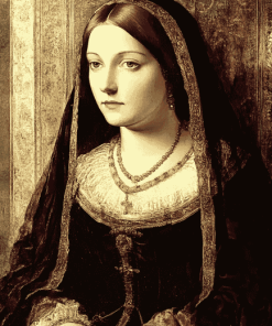 Vintage Queens Catherine Of Aragon Diamond Painting