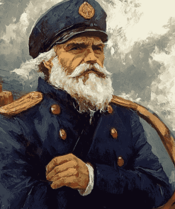 Vintage Sea Captain Diamond Painting