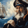 Vintage Sea Captain Diamond Painting