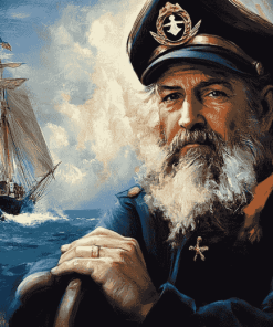 Vintage Sea Captain Diamond Painting