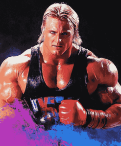 WWE Owen Hart Wrestler Diamond Painting