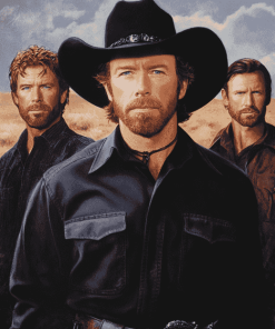 Walker Texas Ranger Movie Diamond Painting