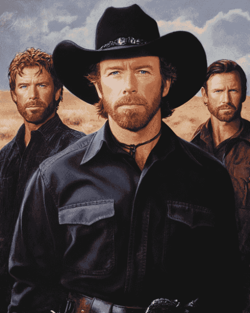 Walker Texas Ranger Movie Diamond Painting