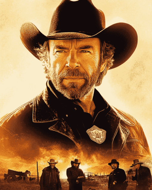 Walker Texas Ranger Movie Diamond Painting