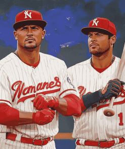 Washington Baseball Stars Diamond Painting