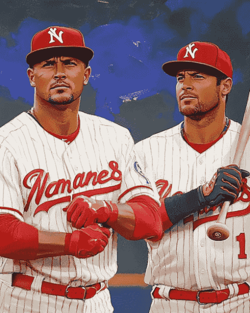 Washington Baseball Stars Diamond Painting