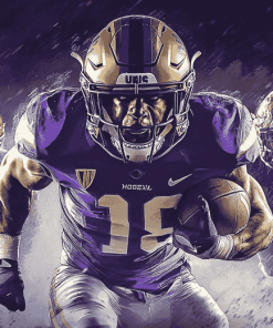 Washington Huskies Football Diamond Painting