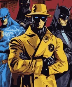 Watchmen Superheroes Diamond Painting