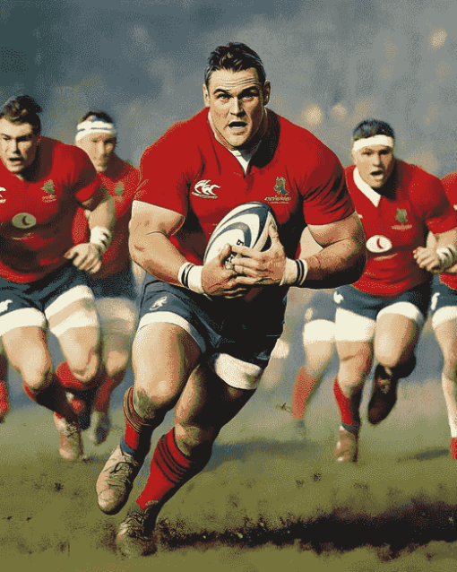 Welsh Rugby Stars Diamond Painting