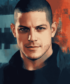 Wentworth Miller Movie Scene Diamond Painting