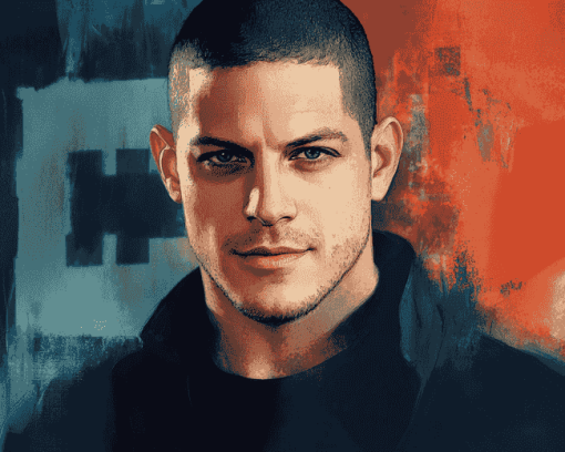 Wentworth Miller Movie Scene Diamond Painting