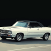 White Chevrolet El Camino Engine Diamond Painting