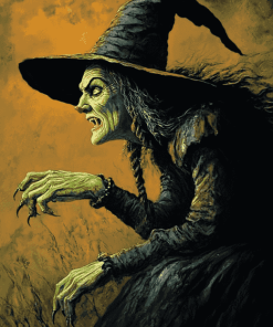 Wicked Witch Magic Diamond Painting