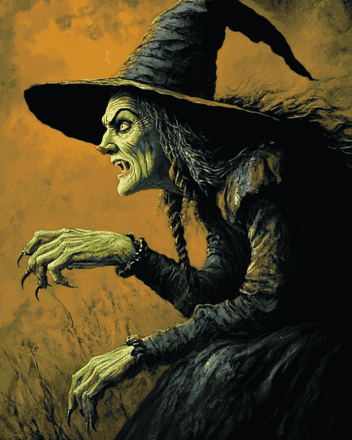 Wicked Witch Magic Diamond Painting