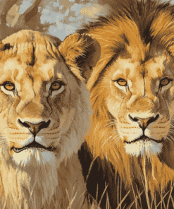 Wild Lion Majesty Diamond Painting