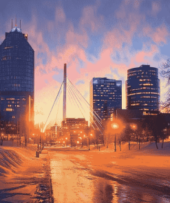 Winnipeg Cityscape Diamond Painting