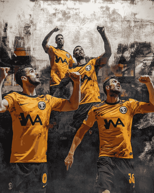 Wolverhampton Footballers Diamond Painting