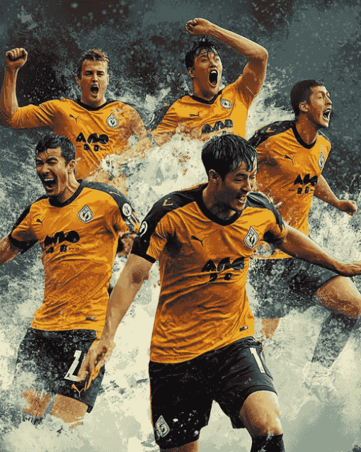 Wolverhampton Wanderers Footballers Diamond Painting