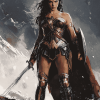 Wonder Woman Movie Art Diamond Painting