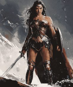 Wonder Woman Movie Art Diamond Painting