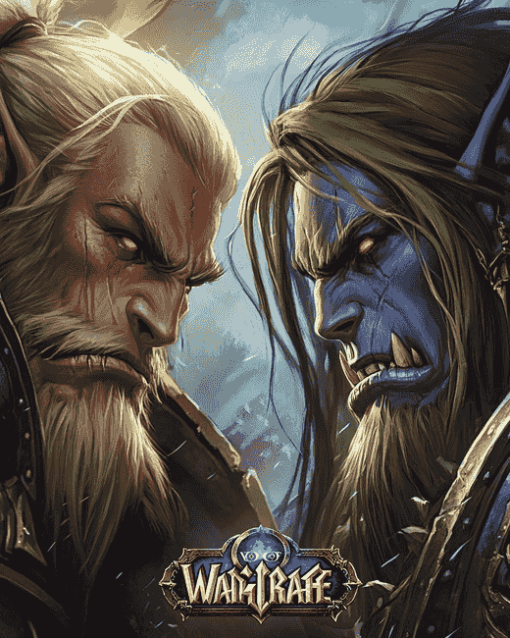 World of Warcraft Battle For Azeroth Diamond Painting