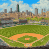 Wrigley Field Landscape Diamond Painting