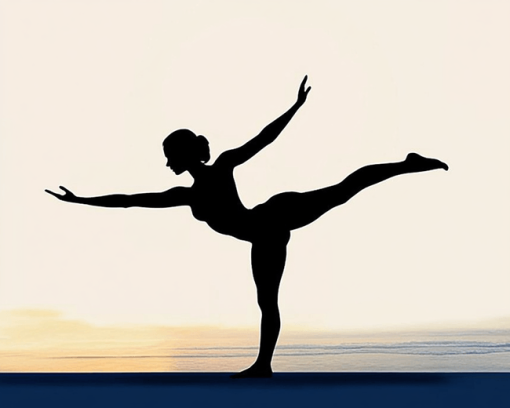 Yoga Silhouettes Sport Diamond Painting