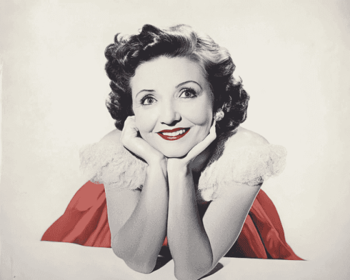 Young Betty White Portrait Diamond Painting