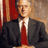 Young Bill Clinton Politician Diamond Painting