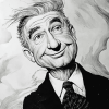 Young Dr Seuss Black and White Diamond Painting