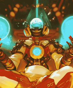 Zenyatta Overwatch Diamond Painting