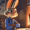 Zootopia Duo Diamond Painting