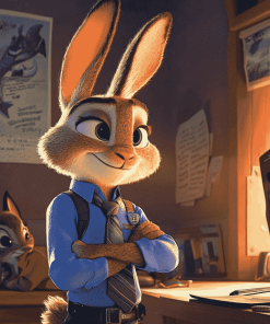 Zootopia Duo Diamond Painting