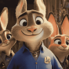 Zootopia Nick And Juddy Diamond Painting