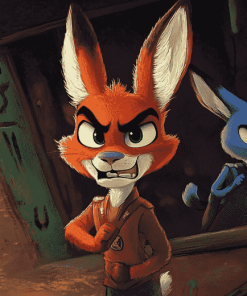 Zootopia Nick Wilde Diamond Painting